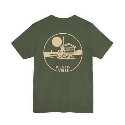Men's Stilt Hut T-Shirt Pilotis Vibes 