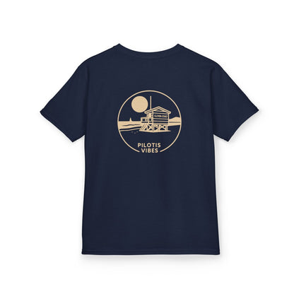 Kids Stilt Hut Tee Pilotis Vibes 
