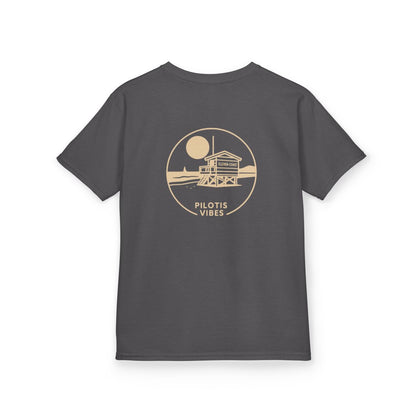 Kids Stilt Hut Tee Pilotis Vibes 
