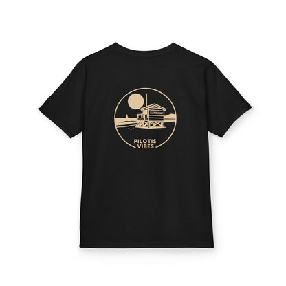 Kids Stilt Hut Tee Pilotis Vibes 