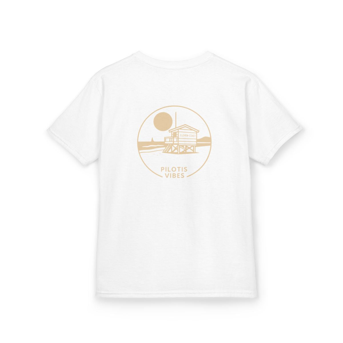Kids Stilt Hut Tee Pilotis Vibes 