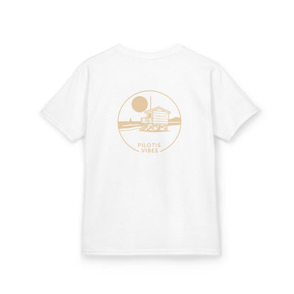 Kids Stilt Hut Tee Pilotis Vibes 