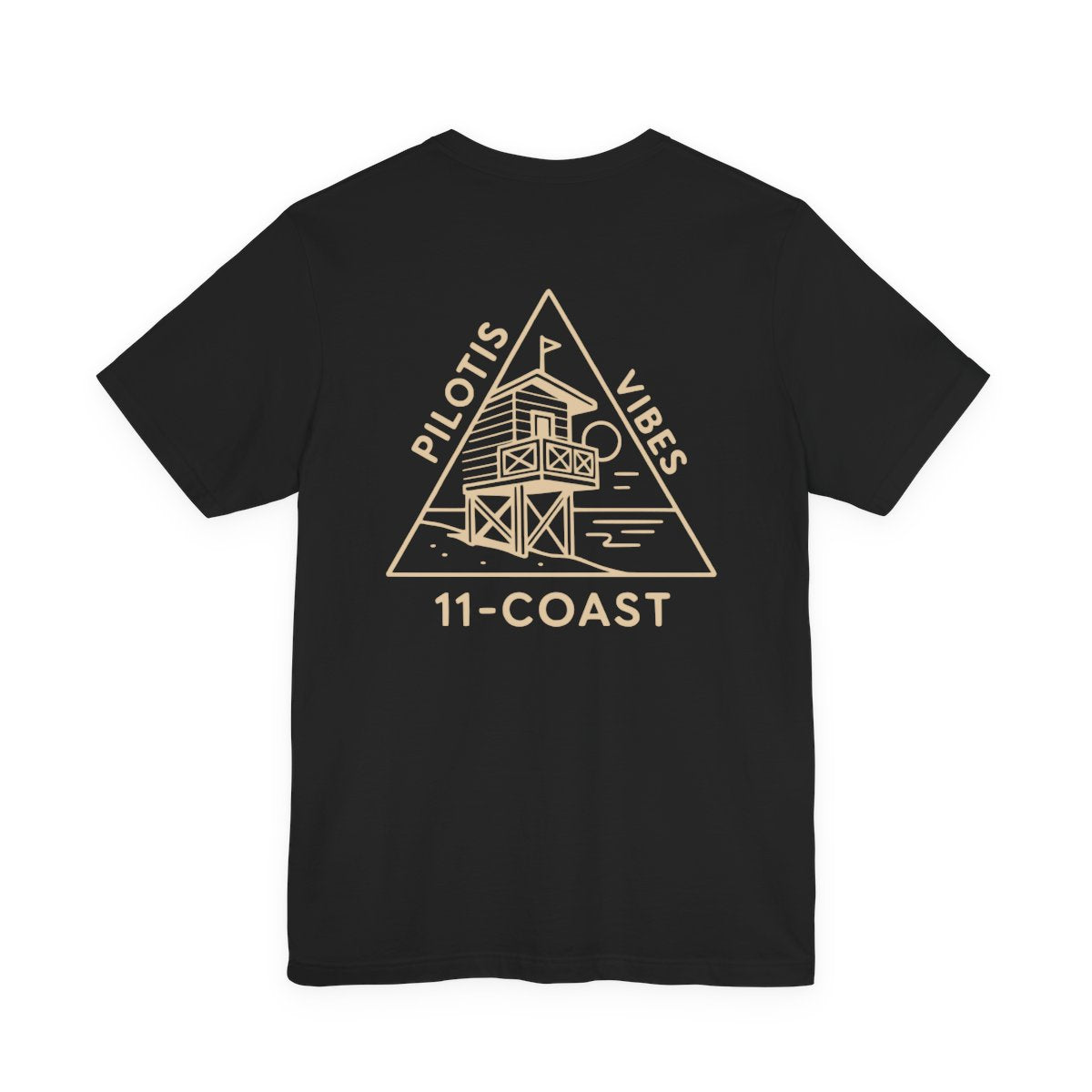 Men's Pilotis Vibes Beach Hut T-Shirt 