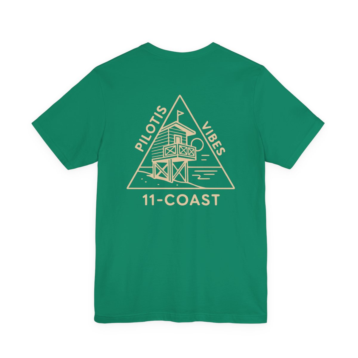Men's Pilotis Vibes Beach Hut T-Shirt 