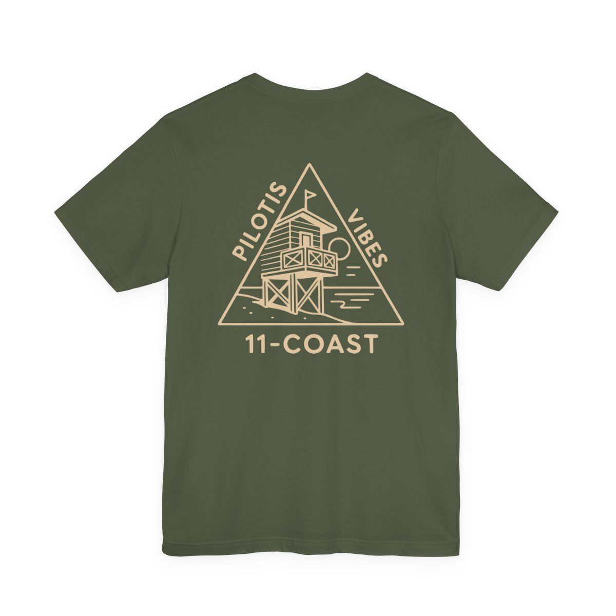 Men's Pilotis Vibes Beach Hut T-Shirt 