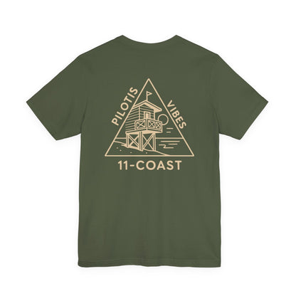 Men's Pilotis Vibes Beach Hut T-Shirt 