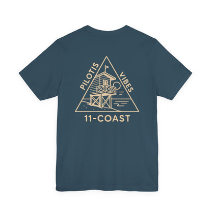 Men's Pilotis Vibes Beach Hut T-Shirt 