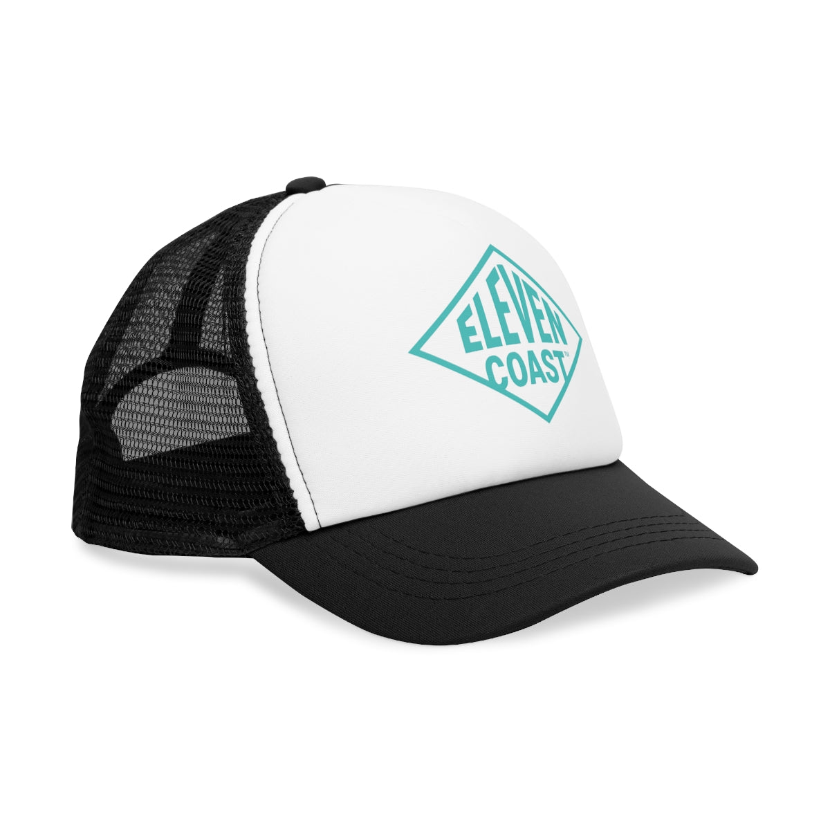 Mens Geometric Logo Mint Aqua Cap #en:color_black,fr:couleur_noir