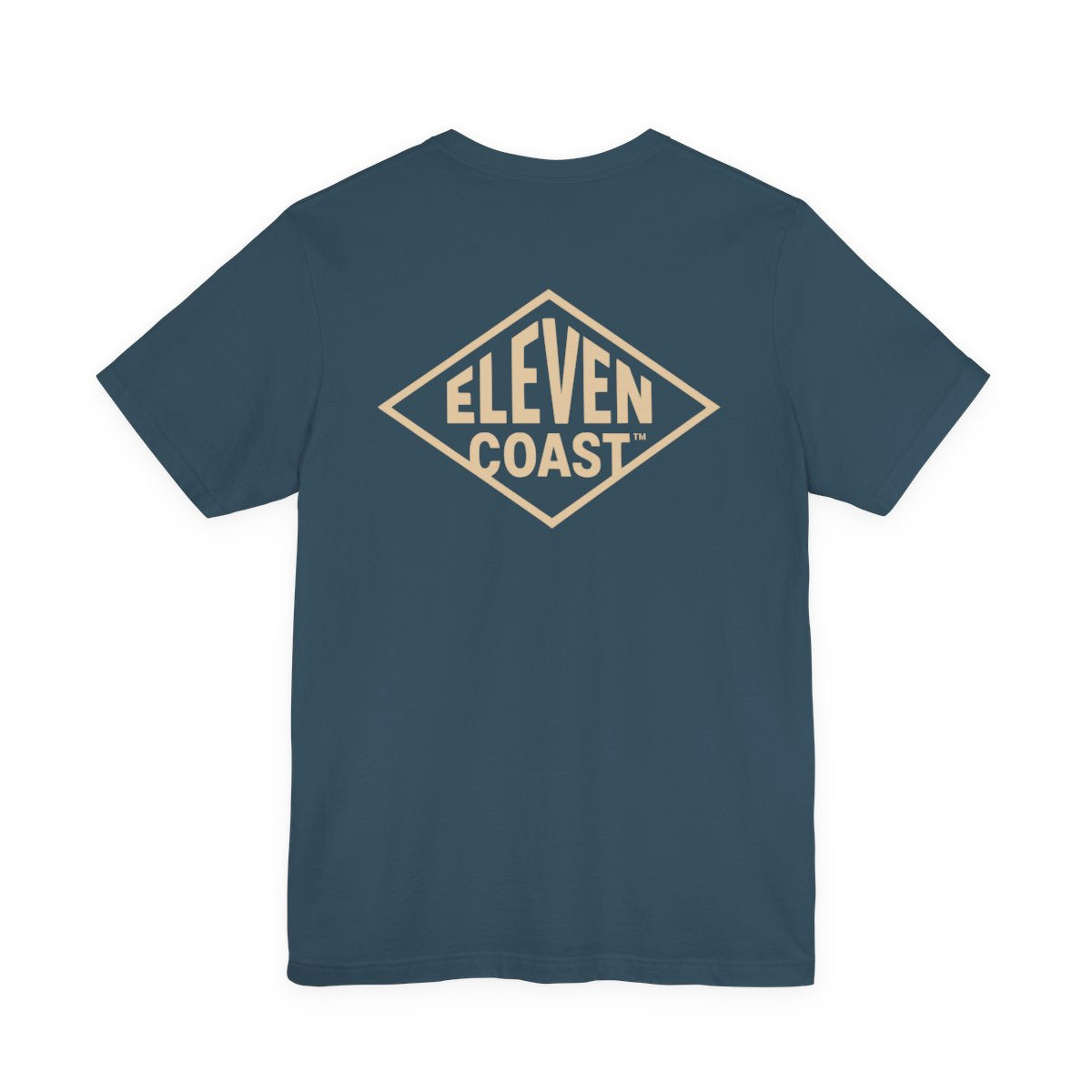 Sand Beige Logo T-Shirt For Men #en:color_deep-teal,fr:couleur_turquoise-fonce