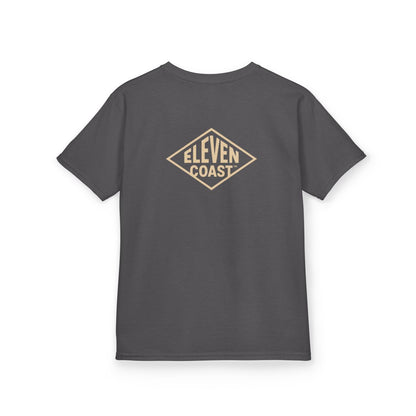 Kids Geometric Logo Tee Sand Beige 