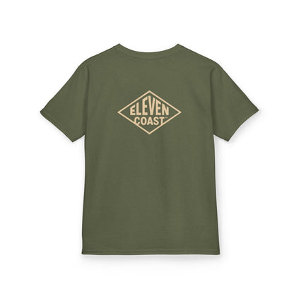 Kids Geometric Logo Tee Sand Beige 