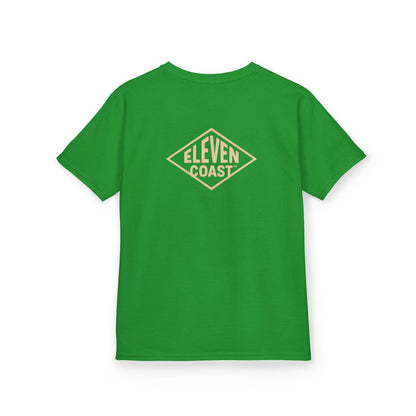 Kids Geometric Logo Tee Sand Beige 