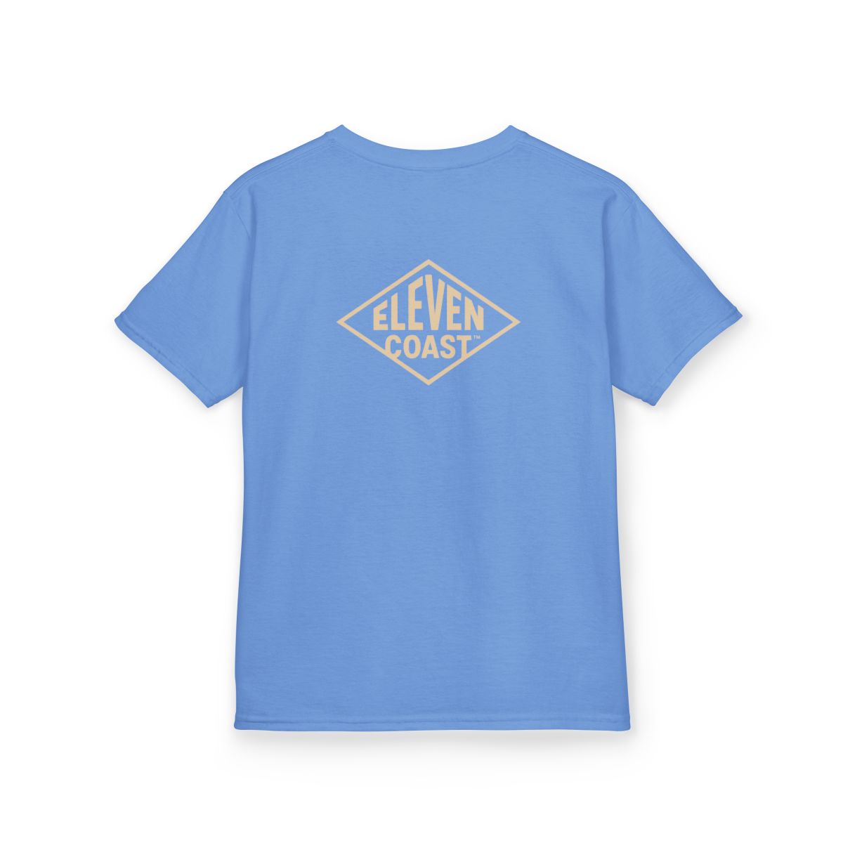 Kids Geometric Logo Tee Sand Beige #en:color_carolina-blue,fr:couleur_bleu-caroline
