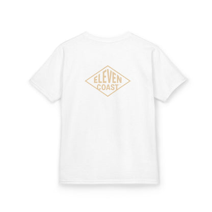 Kids Geometric Logo Tee Sand Beige 