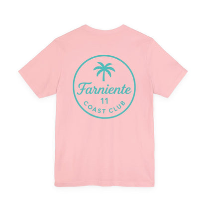 Men's Mint Aqua Farniente Badge T-Shirt 
