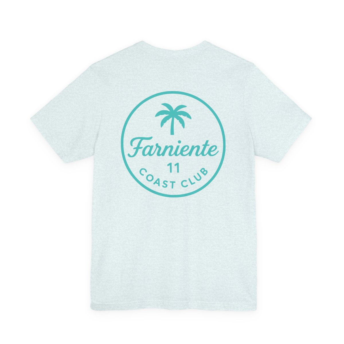 Men's Mint Aqua Farniente Badge T-Shirt 