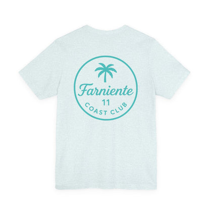 Men's Mint Aqua Farniente Badge T-Shirt 