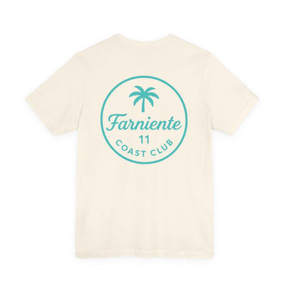 Men's Mint Aqua Farniente Badge T-Shirt 