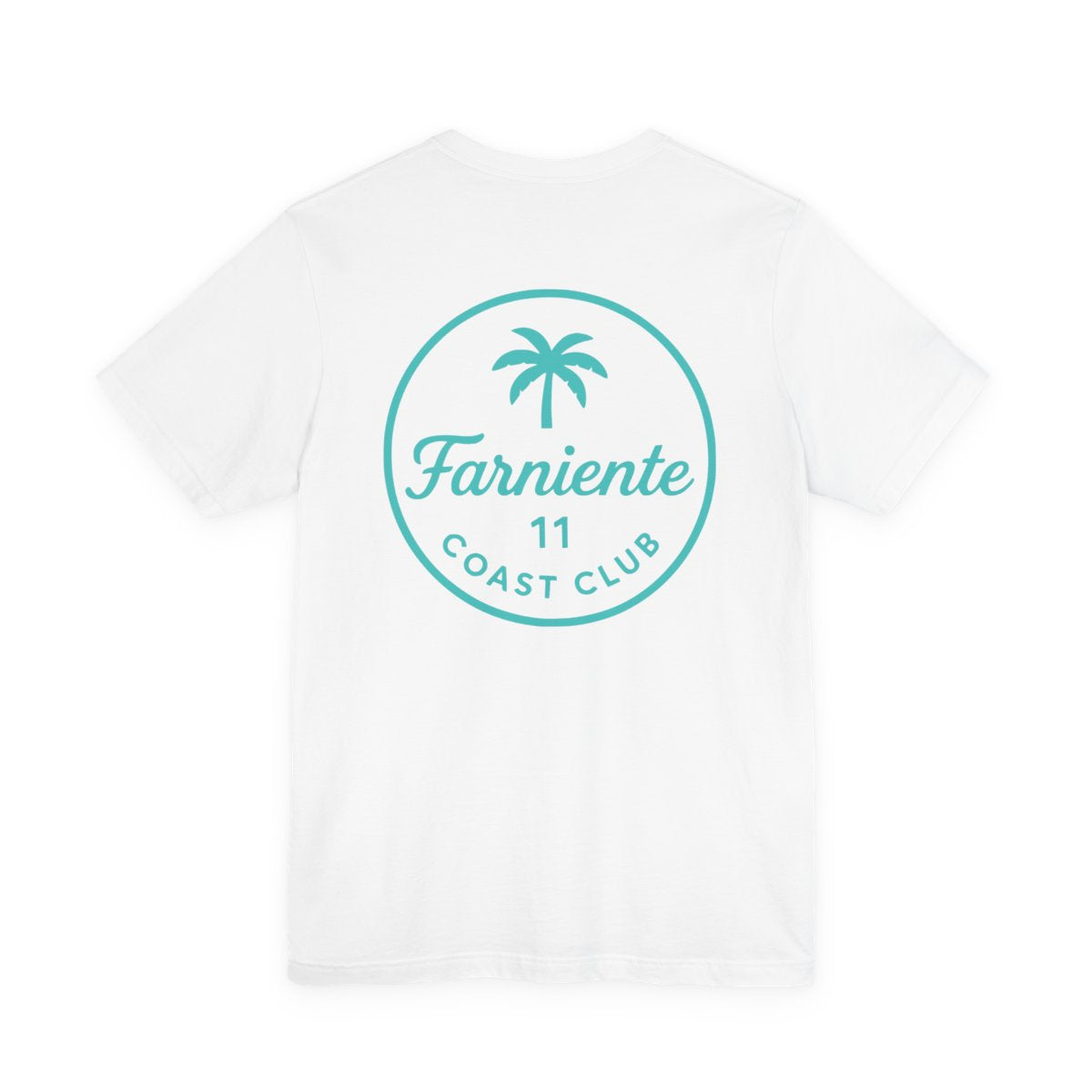 Men's Mint Aqua Farniente Badge T-Shirt 