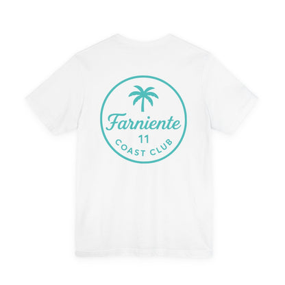 Men's Mint Aqua Farniente Badge T-Shirt 