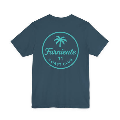 Men's Mint Aqua Farniente Badge T-Shirt 