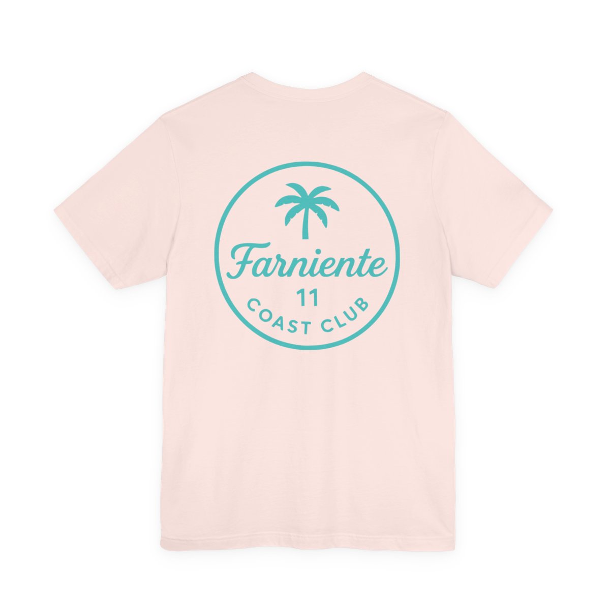 Men's Mint Aqua Farniente Badge T-Shirt 