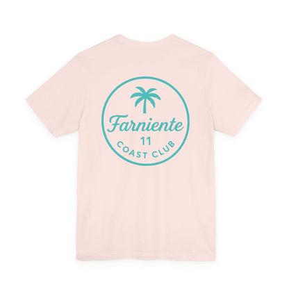 Men's Mint Aqua Farniente Badge T-Shirt 