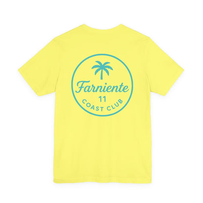 Men's Mint Aqua Farniente Badge T-Shirt 