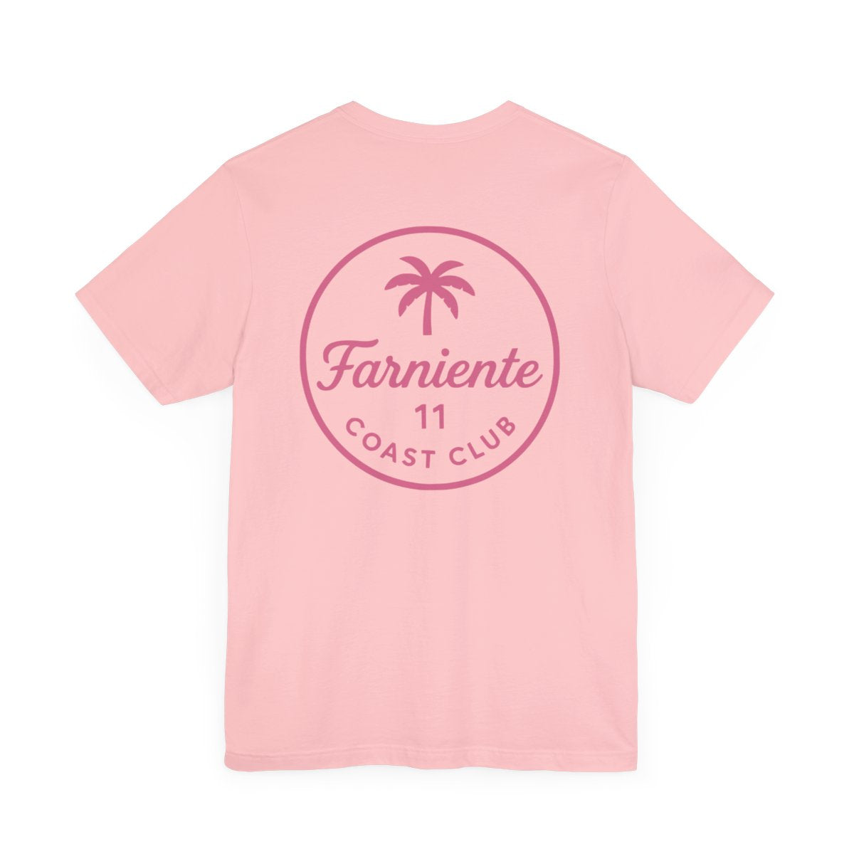 Men's Pop Pink Farniente Badge T-Shirt 