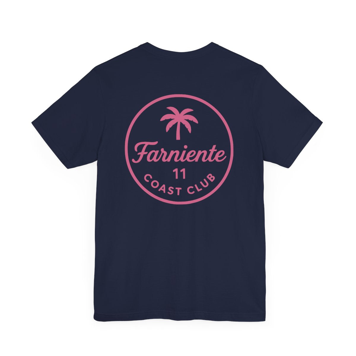 Men's Pop Pink Farniente Badge T-Shirt 