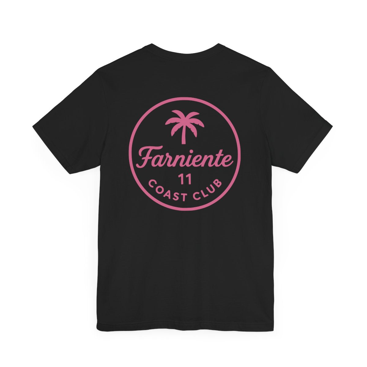 Men's Pop Pink Farniente Badge T-Shirt 
