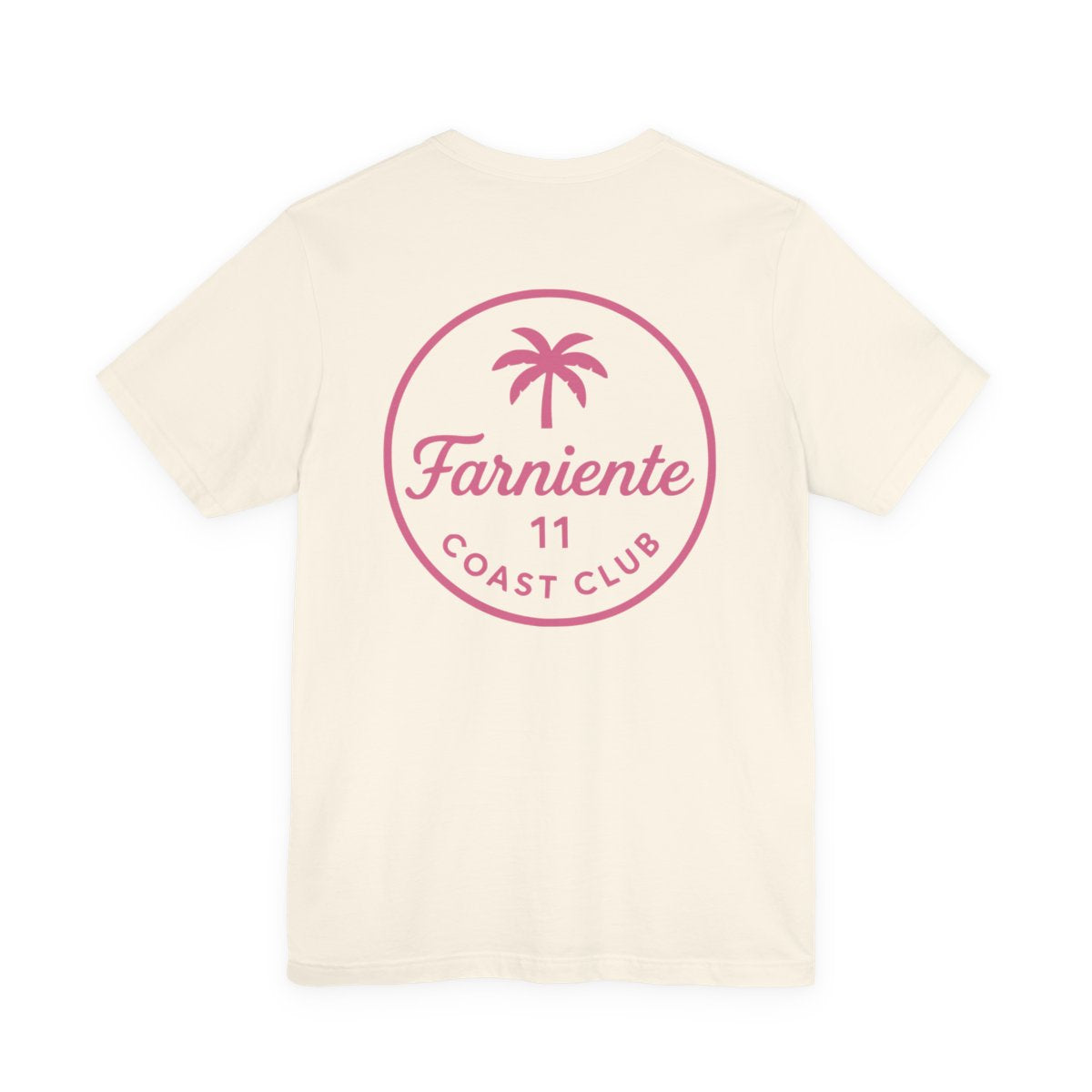 Palm Tree Badge T-Shirt For Women #en:color_natural,fr:couleur_naturel