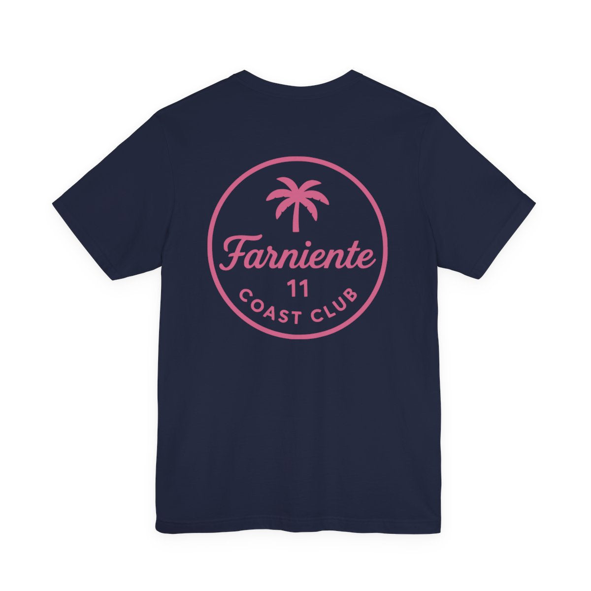 Palm Tree Badge T-Shirt For Women #en:color_navy,fr:couleur_bleu-marine