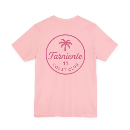Palm Tree Badge T-Shirt For Women 