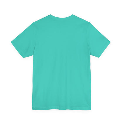 Men’s Palm Tree Badge T-Shirt Pink #en:color_teal,fr:couleur_turquoise