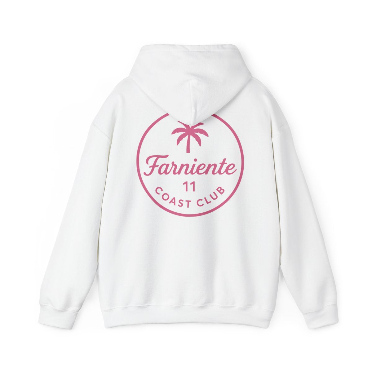 Pink Badge Hoodie For Women #en:color_white,fr:couleur_blanc