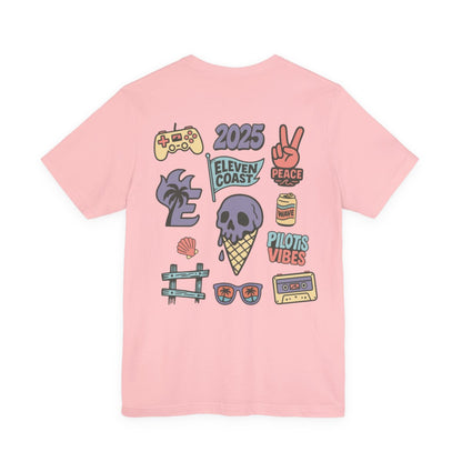Men's Melting Skull Ice Cream T-Shirt 