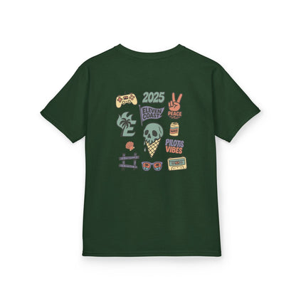 Kids Bold Skull Ice Cream Tee 